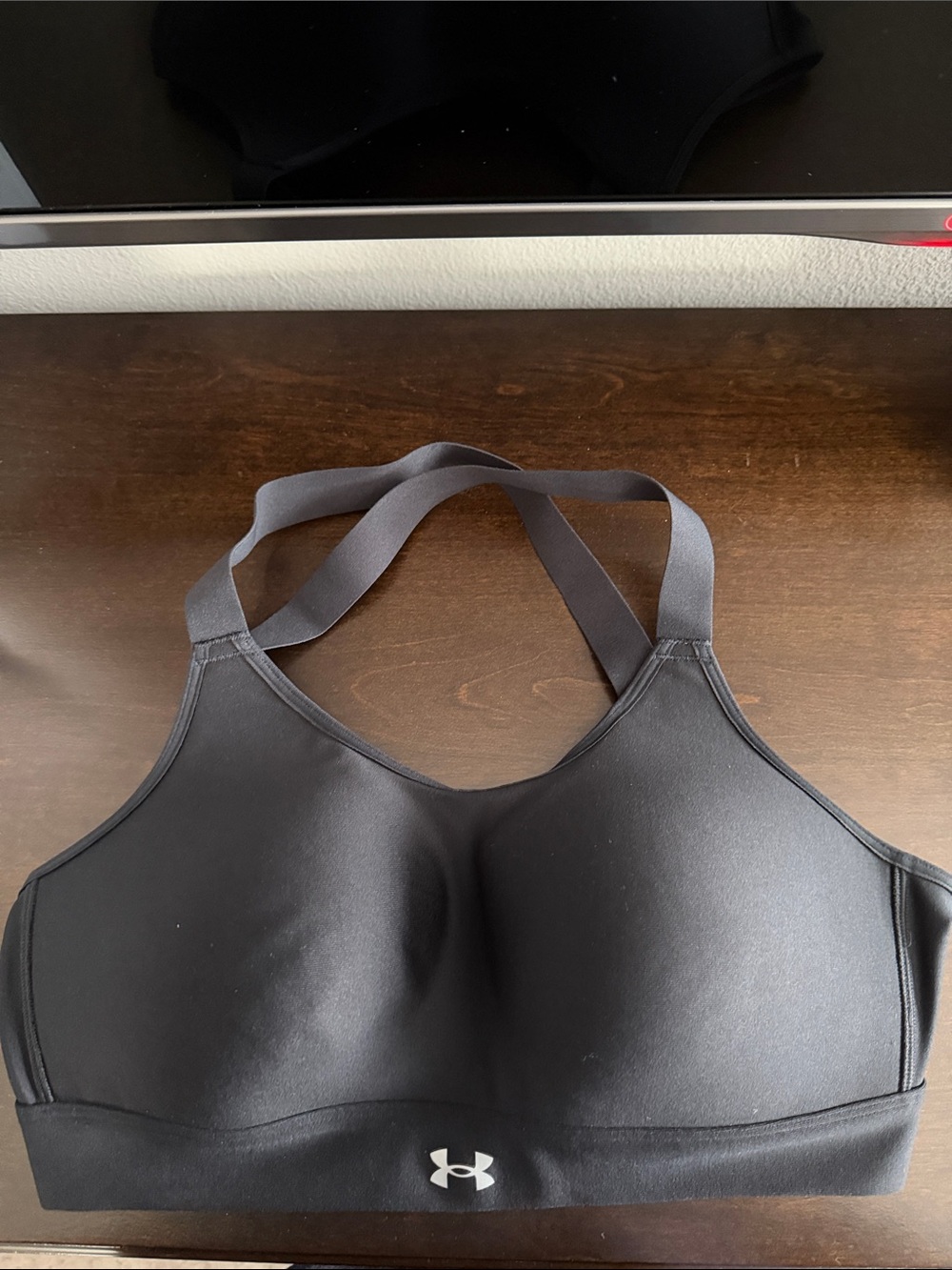 Under Armour Black Strappy Back Sports Bra